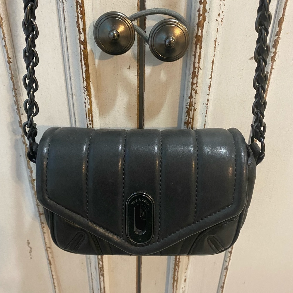 Rag and Bone black crossbody bag.